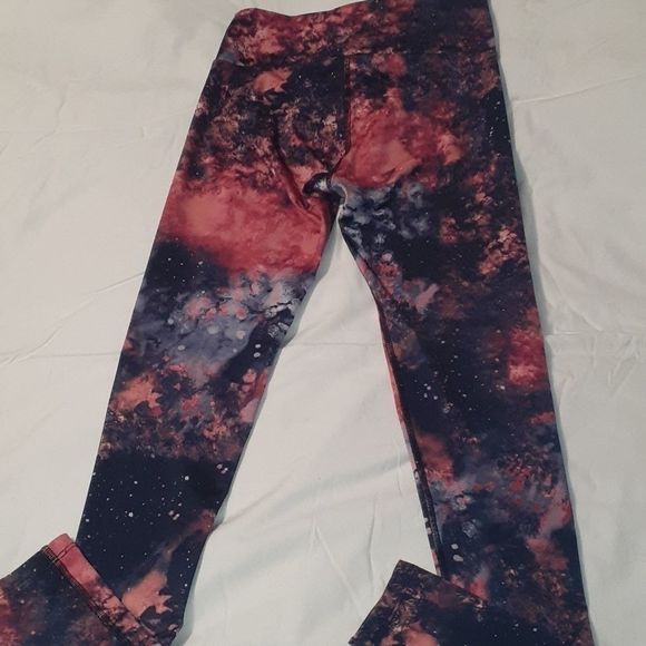 KOS USA Made Space Bright Print Leggings Small - Picture 6 of 6